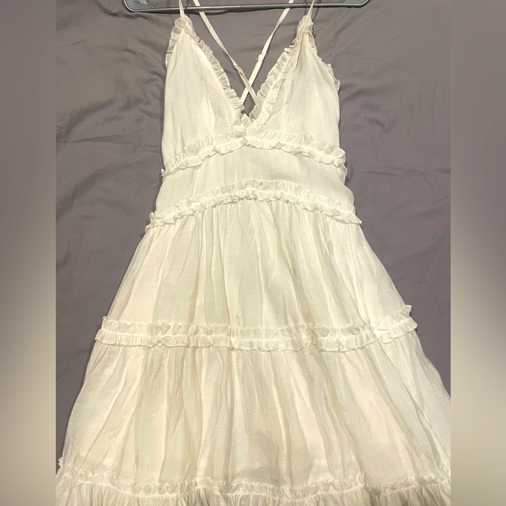 white sundress